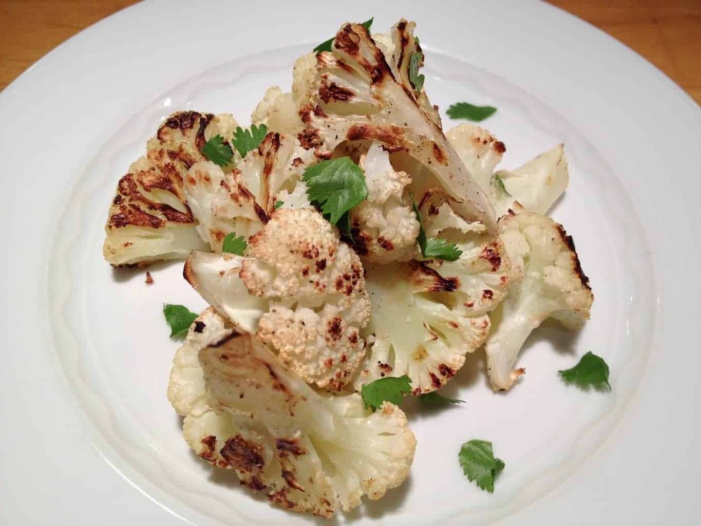 Sesame Roasted Cauliflower