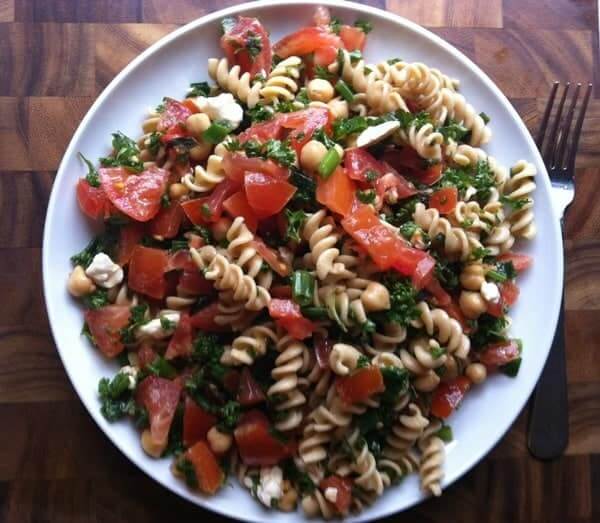 Tabbouleh Pasta Salad - The Lemon Bowl
