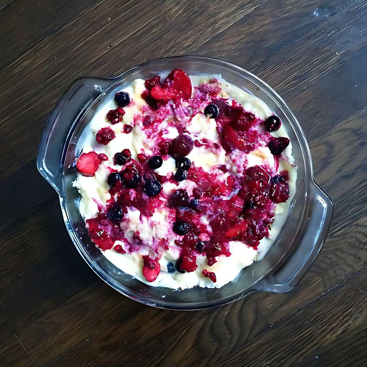 Lemon Berry Angel Food Cake Trifle