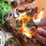 Whole Wheat Pizza with Roasted Mushrooms - The Lemon Bowl