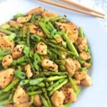 Ginger Chicken and Asparagus Stir Fry - The Lemon Bowl