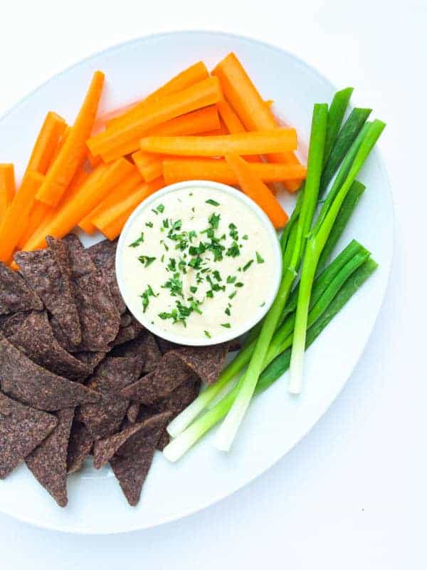 White Bean and Roasted Garlic Dip