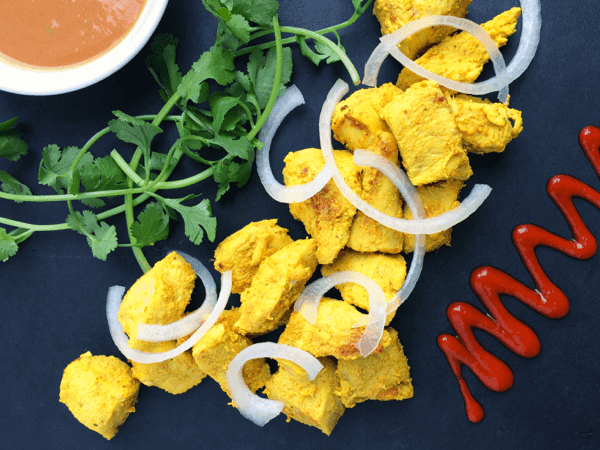 Thai Chicken Satay with Peanut Sauce