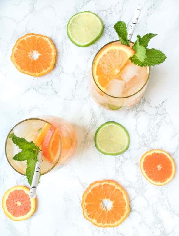 Citrus Orange Mojitos - The Lemon Bowl