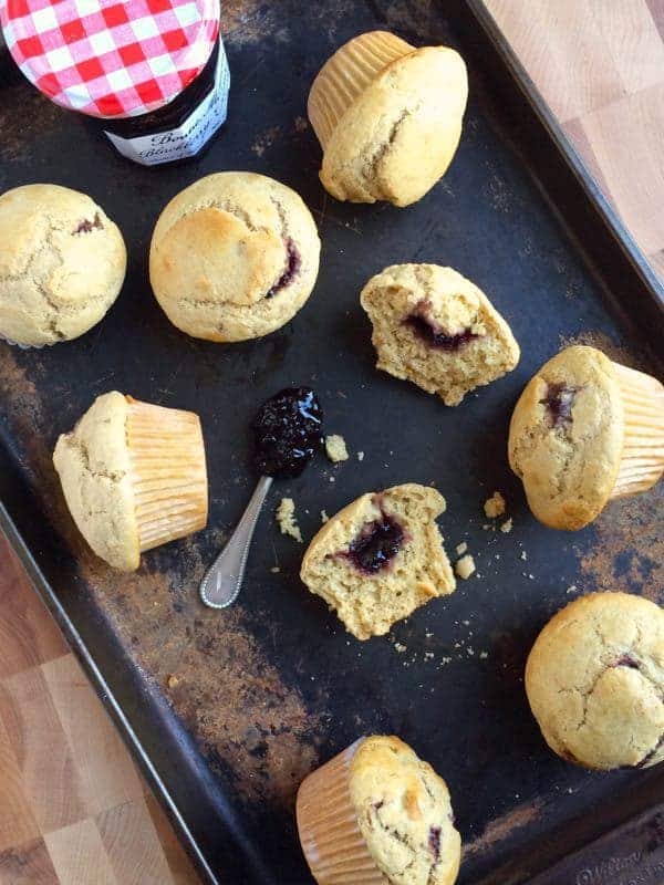 Blackberry Jam Muffins