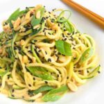 Cold Sesame Peanut Zoodles