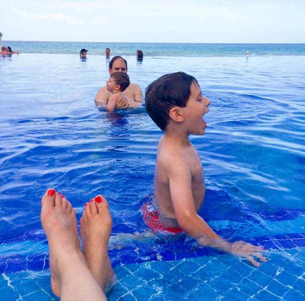 Infinity Pool Boys Swimming - The Lemon Bowl