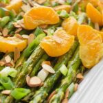 Roasted Asparagus with Tangerines - a fresh and healthy spring side dish recipe