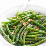 Sesame Ginger Green Beans - a fast side dish recipe
