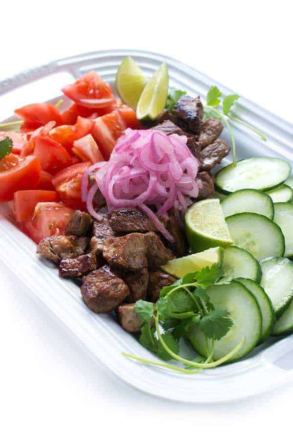 Vietnamese Shaking Beef (Bo Luc Lac)