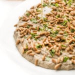 Baba Ganoush with Toasted Pine Nuts