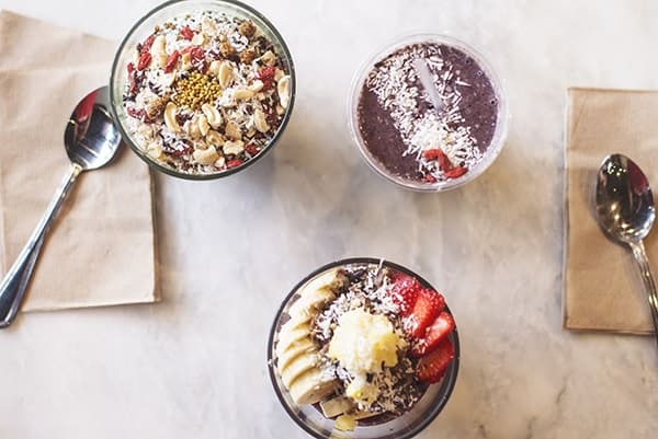 Acai Bowls from Jugo Fresh Miami