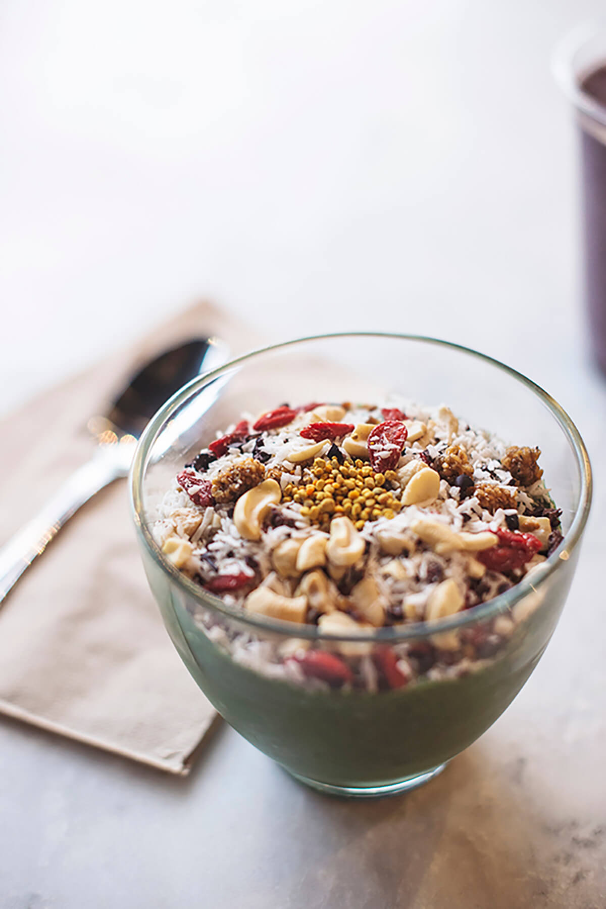 perfectly prepared acai bowl