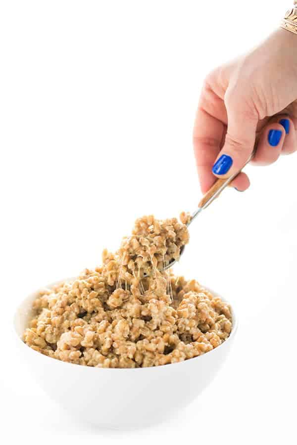Cheesy Pesto Farro