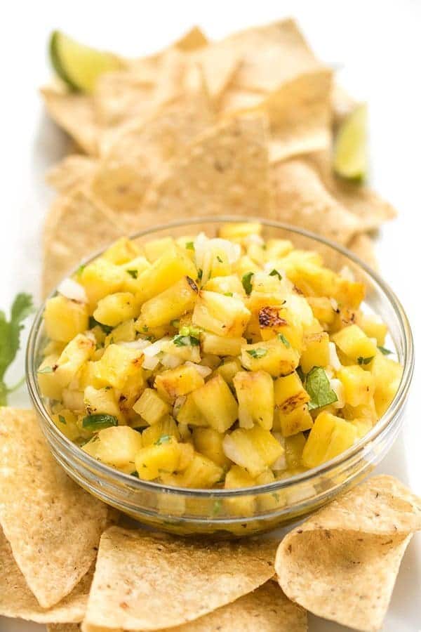 Grilled Pineapple Salsa