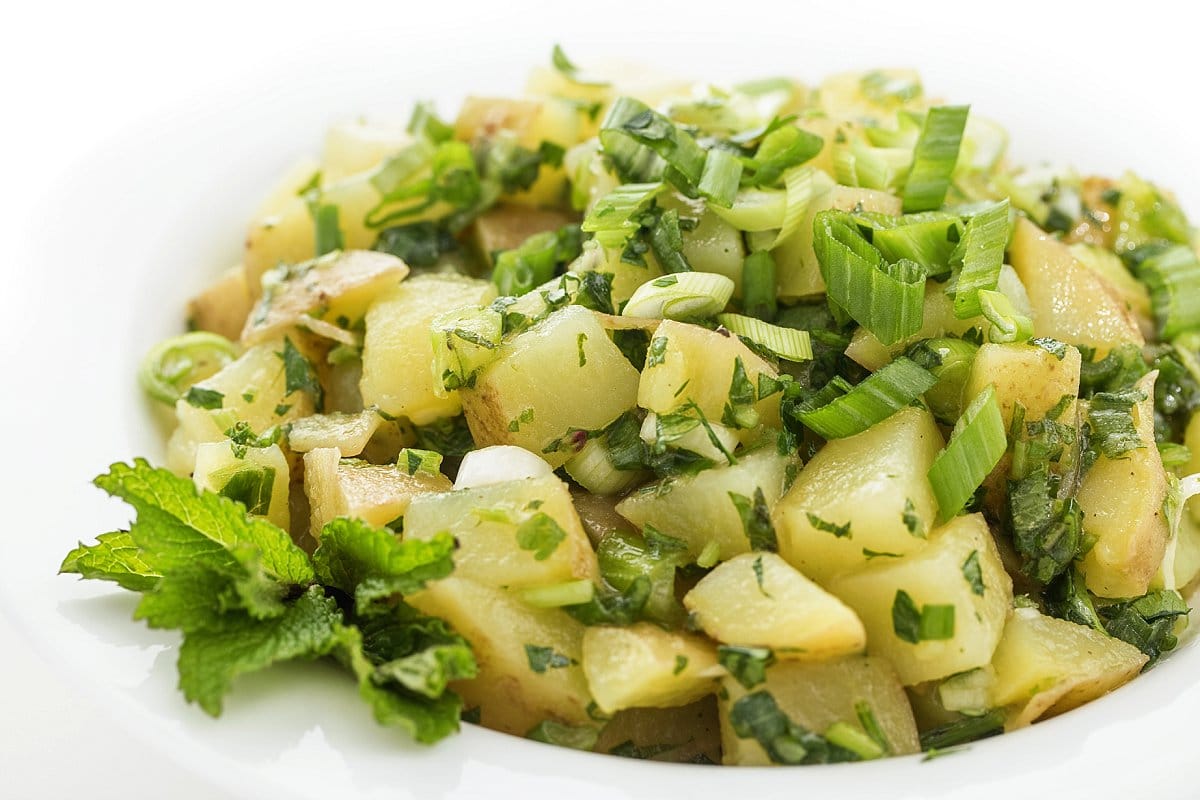 Vegan Lebanese Potato Salad