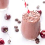Chocolate Cherry Protein Smoothie
