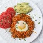 Spiralized-Sweet-Potato-Egg-in-a-Hole-6