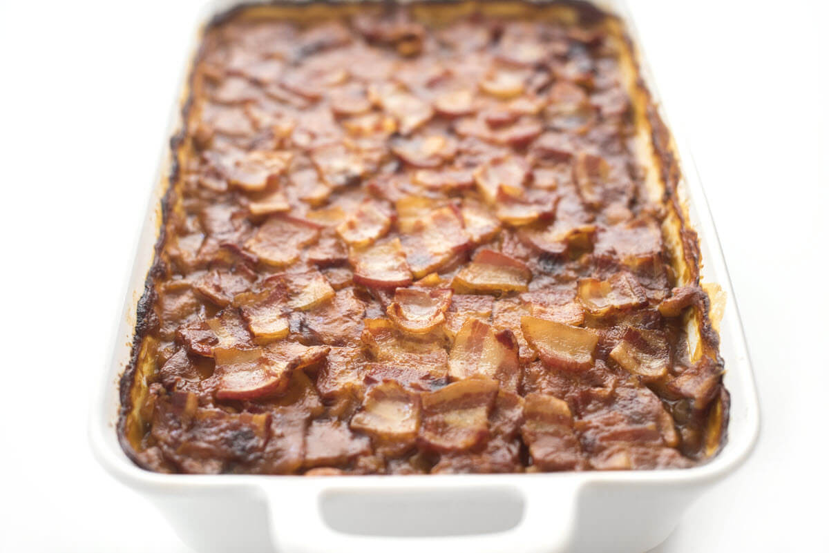 Oven Baked Boston Baked Beans (With Video)