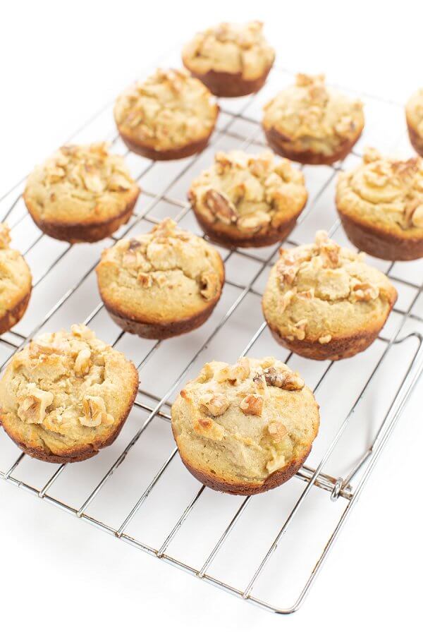 Almond Flour Banana Nut Muffins (Gluten Free)