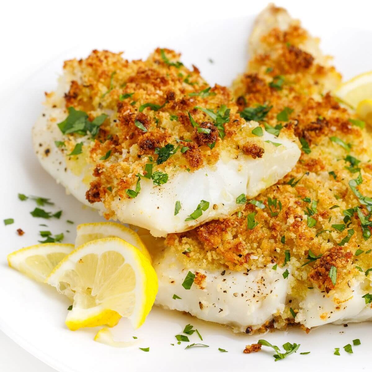 Garic Parmesan White Fish