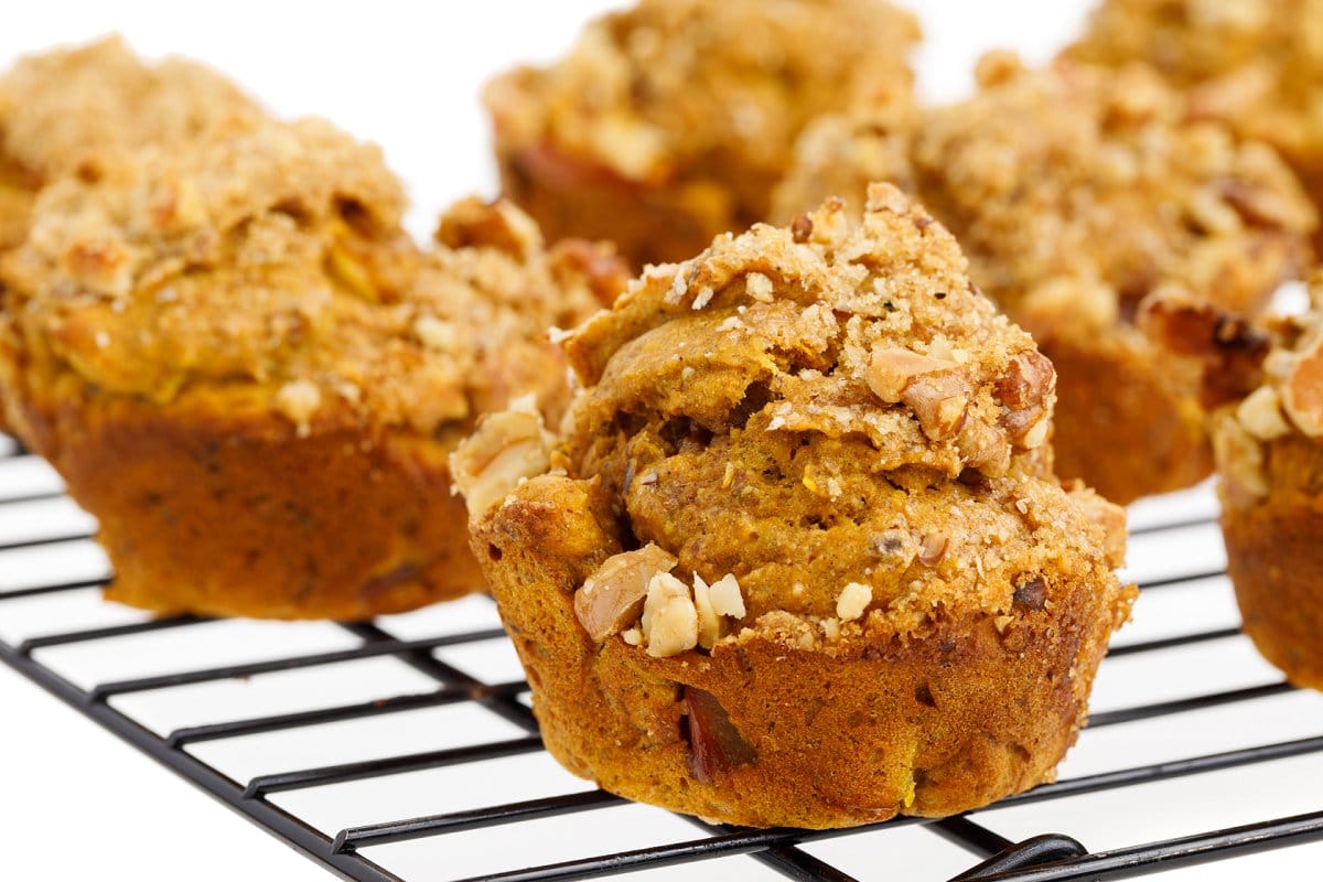 Pumpkin applesauce muffins.
