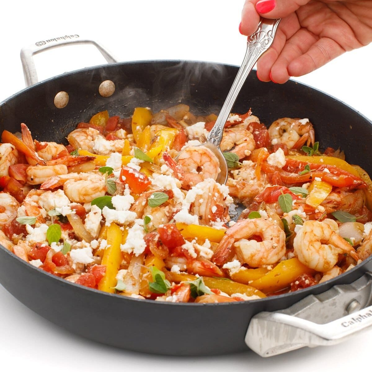 Mediterranean Sautéed Shrimp