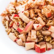 horizontal charoset bowl