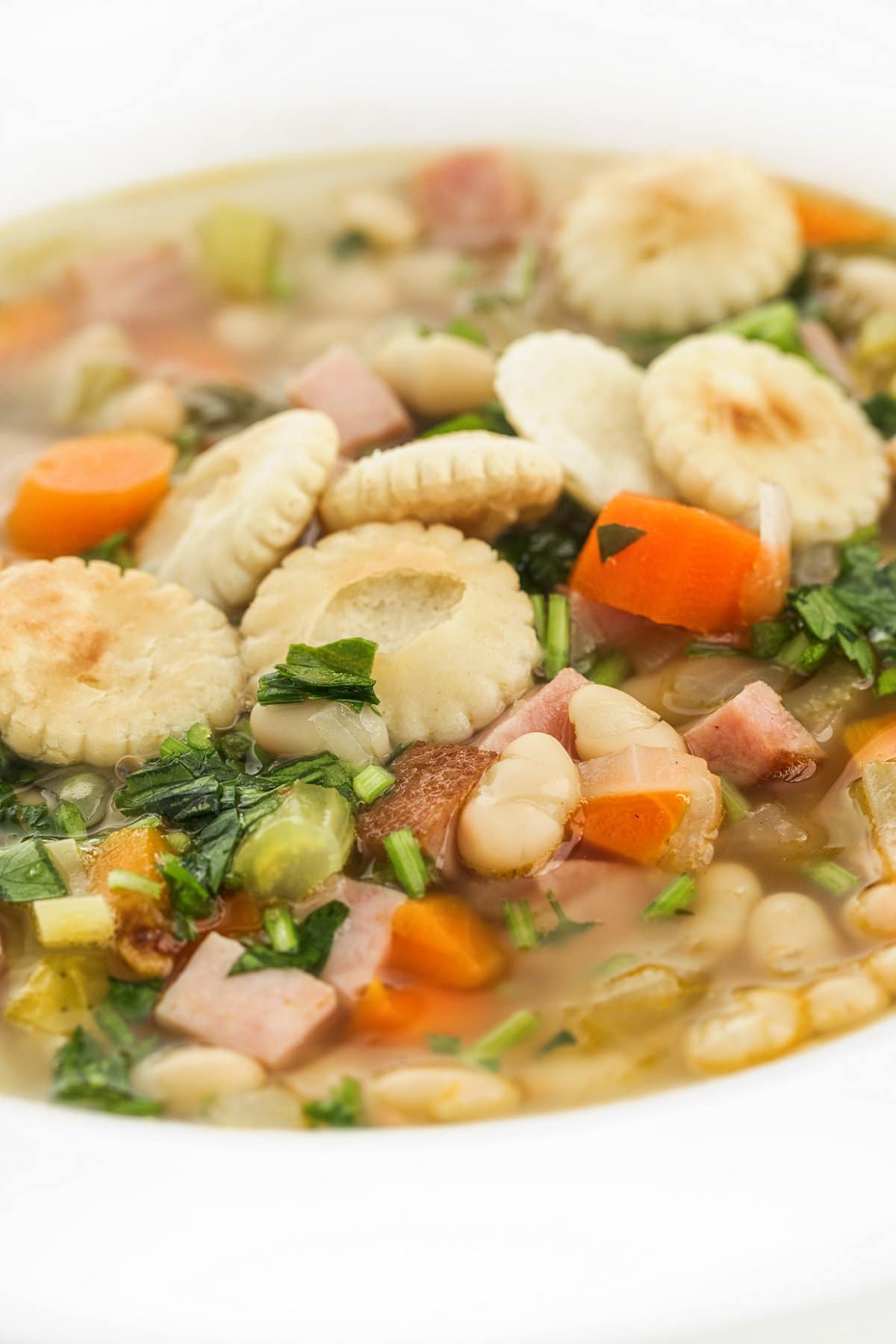 Navy Bean and Ham Soup