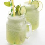 Frozen Cucumber Lemonade Gin Slushie