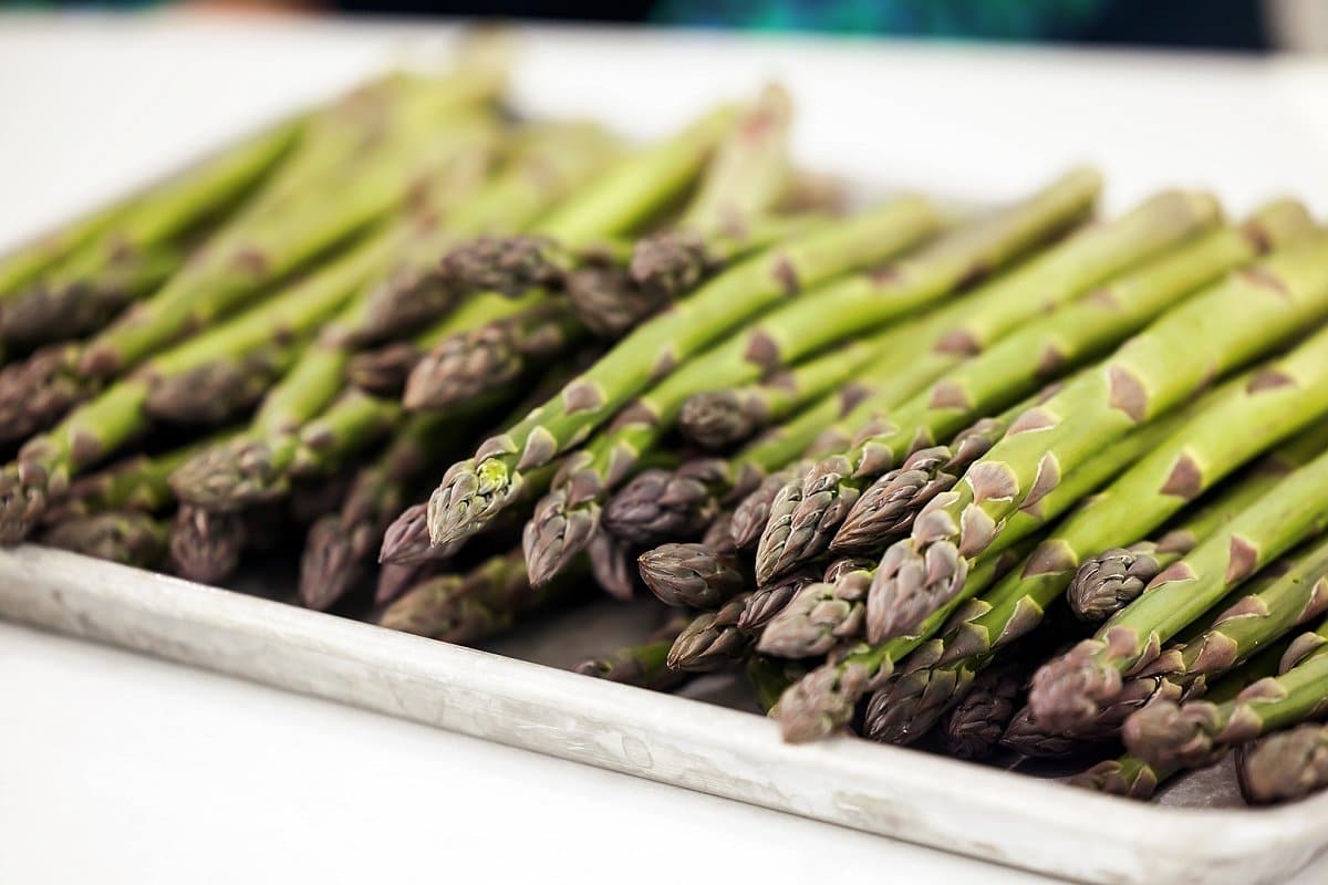 Tray of Asparagus