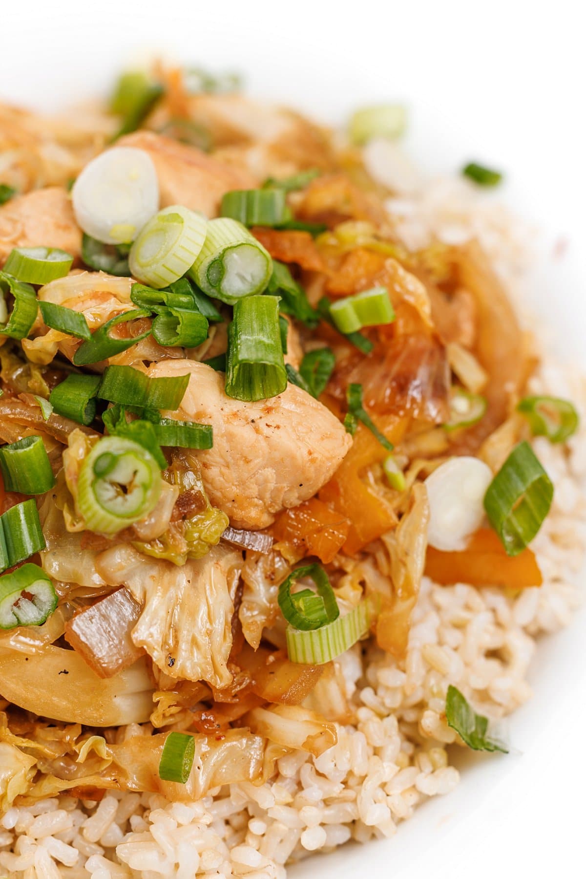 Sesame Chicken & Napa Cabbage Stir-Fry