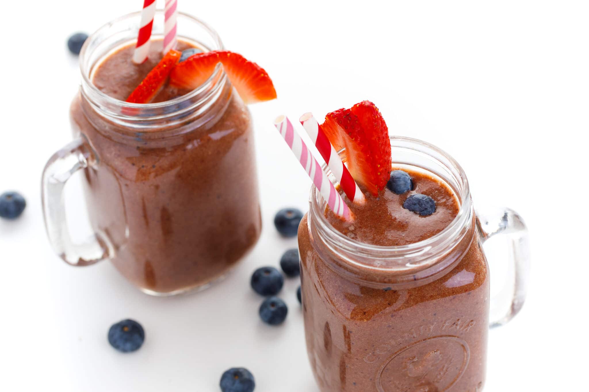 Ginger Berry fruit smoothies.