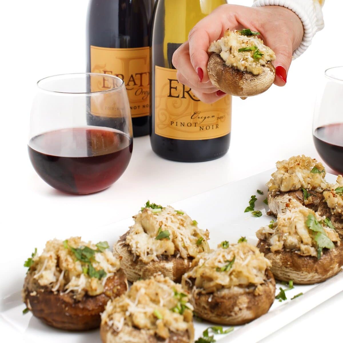 Crab Stuffed Mushrooms