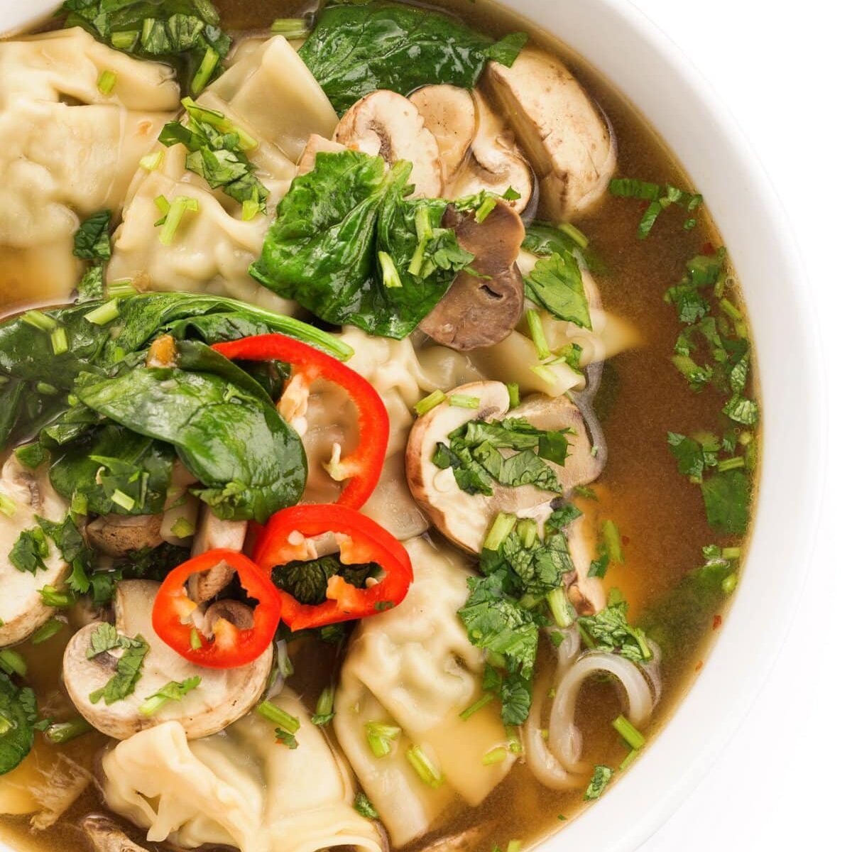 Easy 5 Minute Wonton Soup