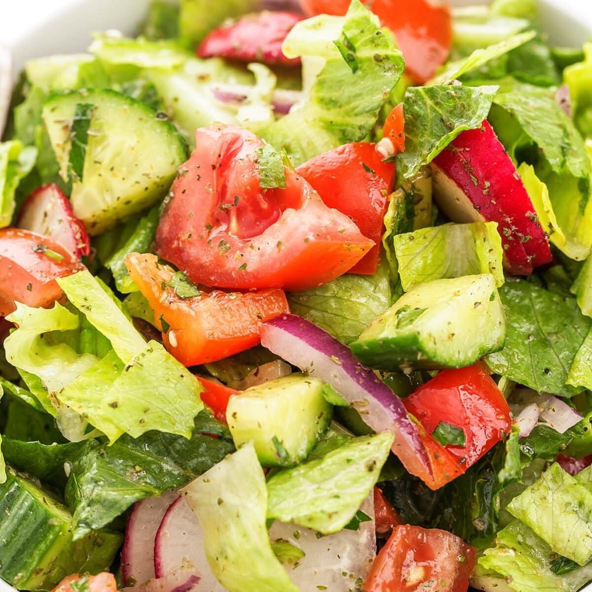 Middle Eastern Syrian Salad