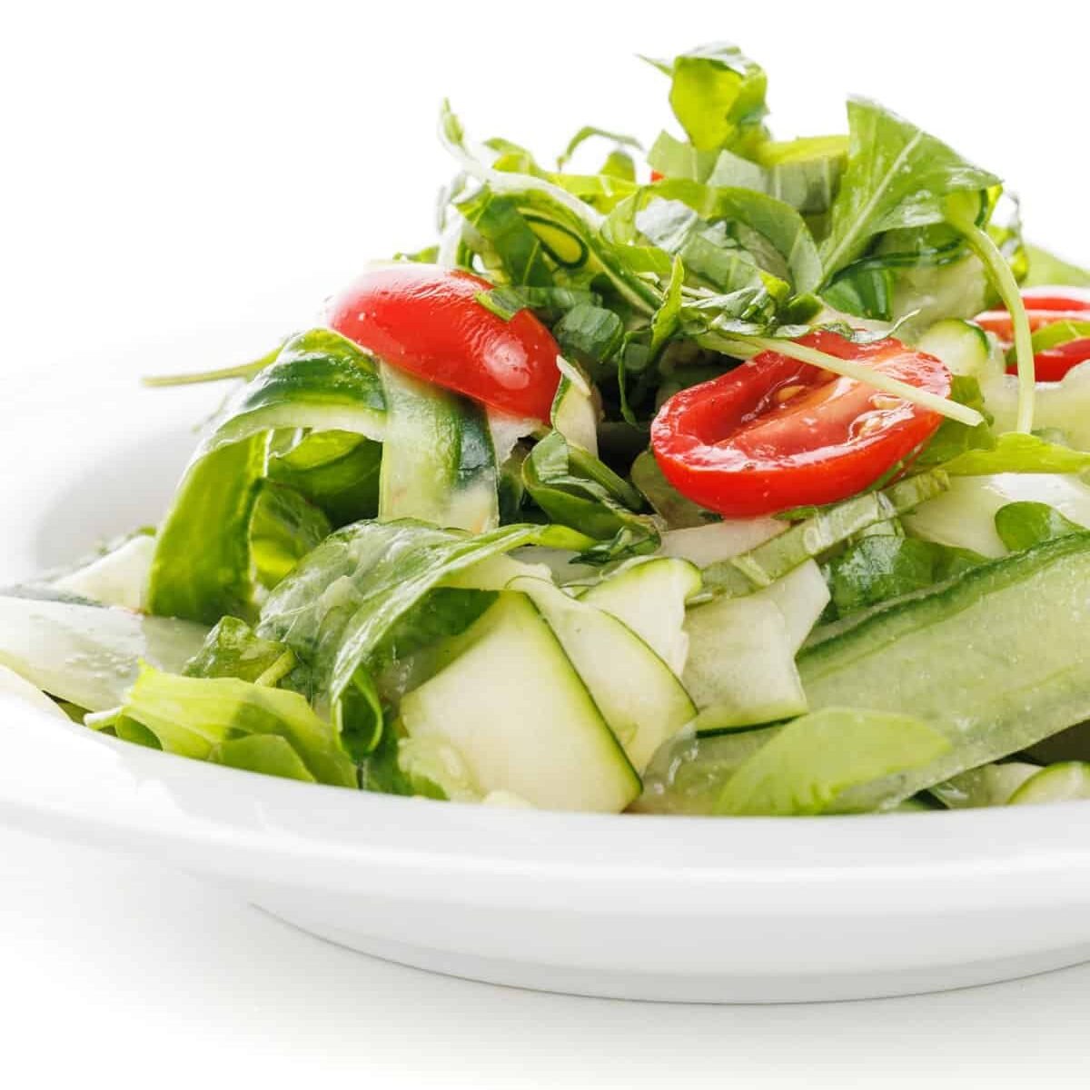 Cucumber Zucchini Salad