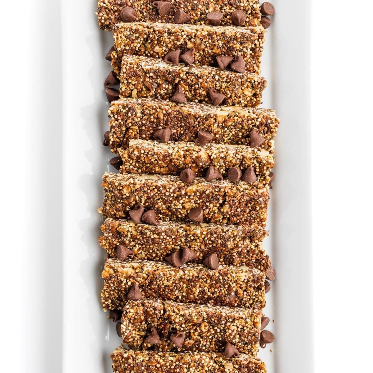 Quinoa Chocolate Chip Granola Bars
