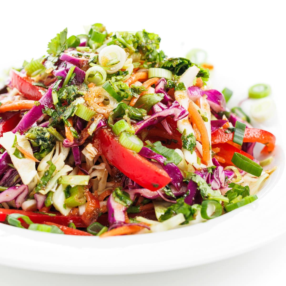 Mexican Slaw with Honey Lime Vinaigrette