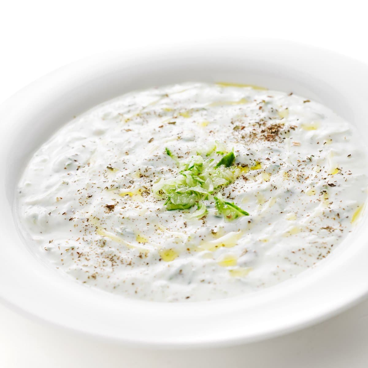 Chilled Cucumber Yogurt Soup